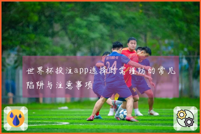 世界杯投注app选择时需谨防的常见陷阱与注意事项