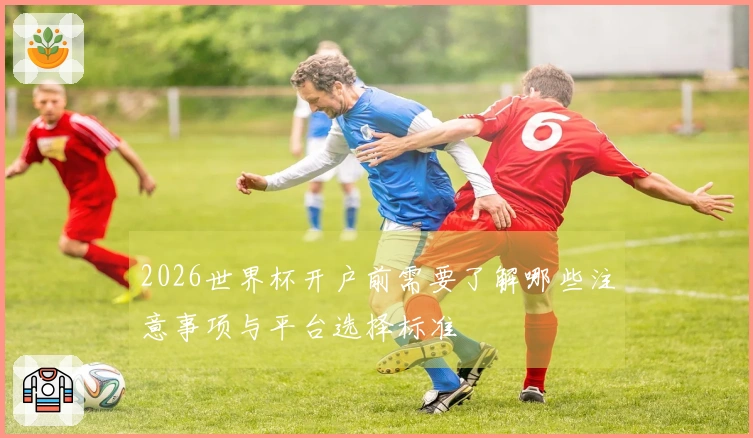2026世界杯开户前需要了解哪些注意事项与平台选择标准