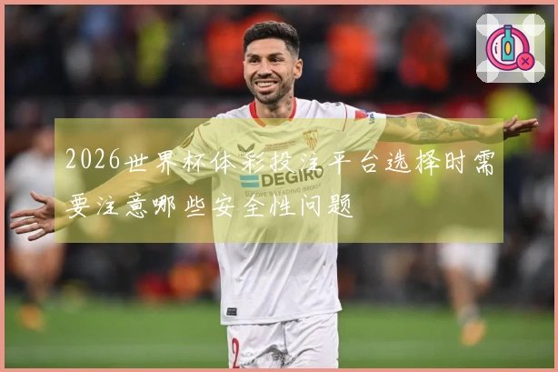 2026世界杯体彩投注平台选择时需要注意哪些安全性问题