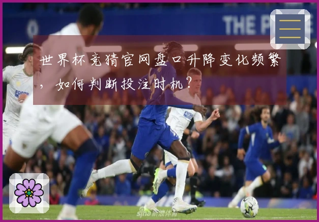 世界杯竞猜官网盘口升降变化频繁，如何判断投注时机？